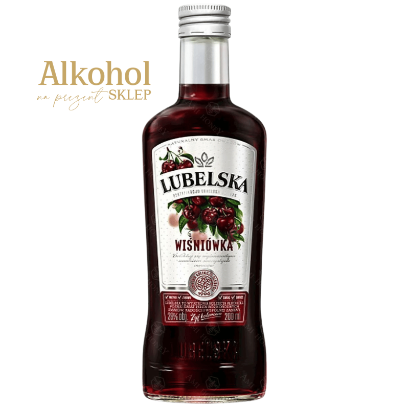 WÓDKA LUBELSKA WIŚNIÓWKA 200ML