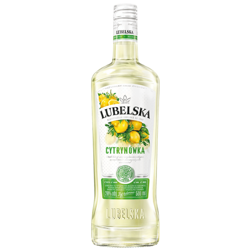 WÓDKA LUBELSKA CYTRYNÓWKA 0.5L