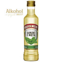 WÓDKA ABSOLWENT GORZKI Z MIĘTĄ 200ML
