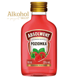 WÓDKA ABSOLWENT POZIOMKA 90ML