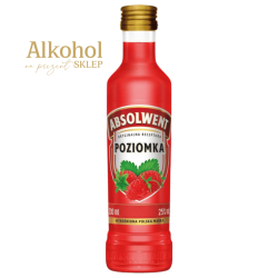 WÓDKA ABSOLWENT POZIOMKA 200ML
