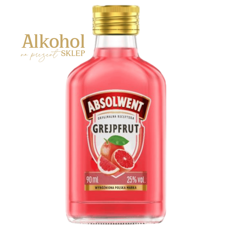WÓDKA ABSOLWENT GREJPFRUT 90ML