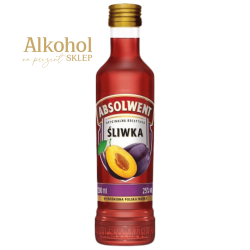 WÓDKA ABSOLWENT ŚLIWKA 200ML