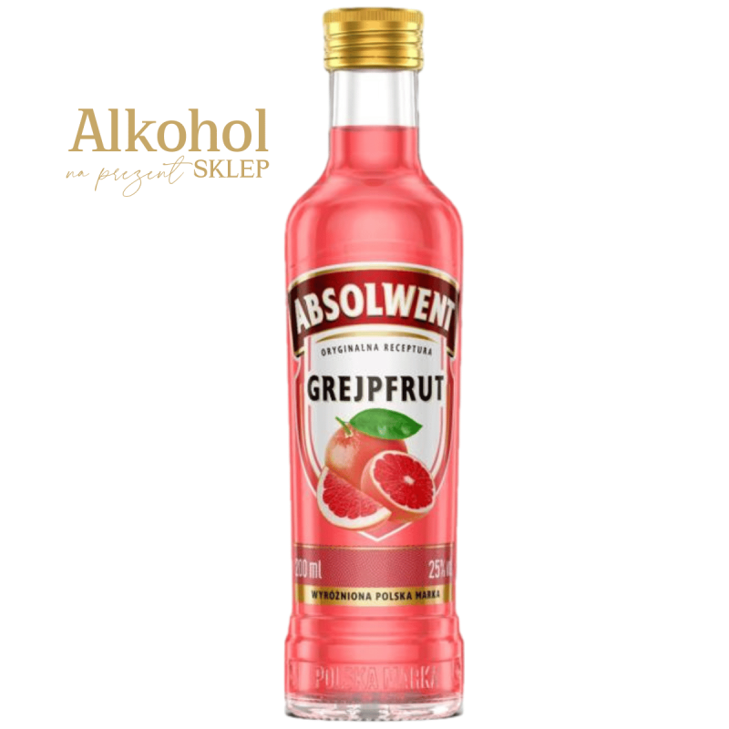 WÓDKA ABSOLWENT GREJPFRUT 200ML