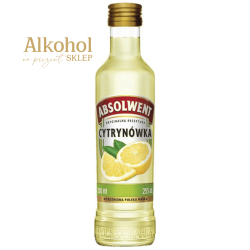 WÓDKA ABSOLWENT CYTRYNÓWKA 200ML