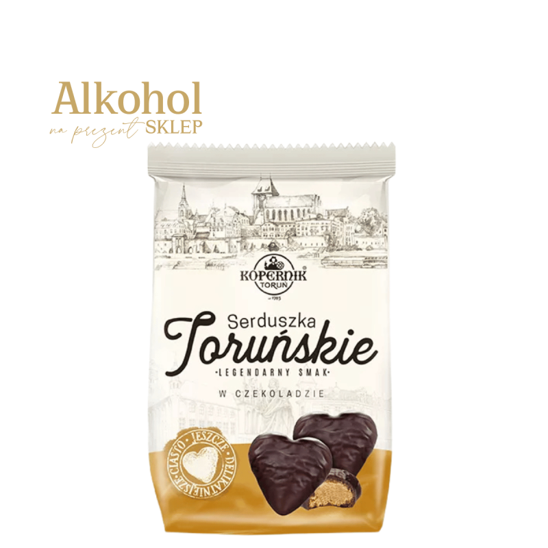 SERDUSZKA TORUŃSKIE W CZEKOLADZIE 144g