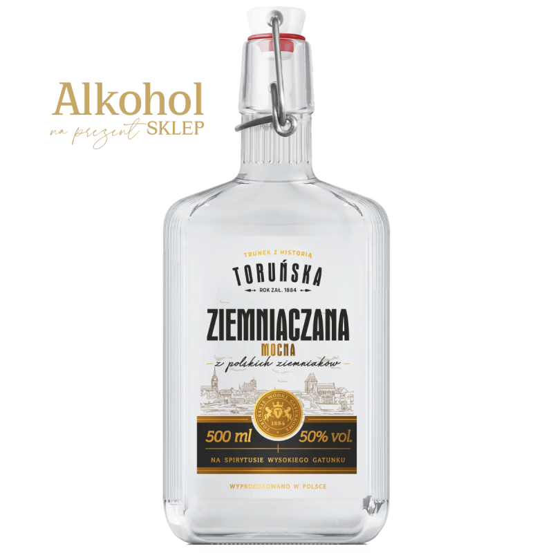 WÓDKA TORUŃSKA ZIEMNIACZANA MOCNA 0.5L