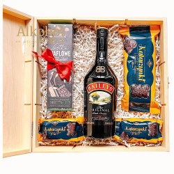 ZESTAW LIKIER BAILEYS IRISH CREAM 0.7L + PIERNIKI KOPERNIK