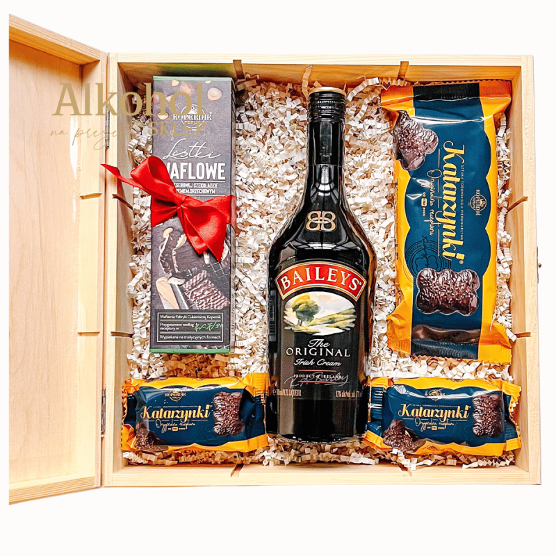 ZESTAW LIKIER BAILEYS IRISH CREAM 0.7L + PIERNIKI KOPERNIK