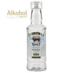 WÓDKA ŻUBRÓWKA BIAŁA 50ML