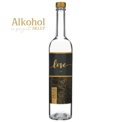 WÓDKA WESELNA TORUŃSKA LOVE GLAMOUR ON 0.5L