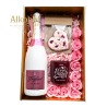 ZESTAW NA DZIEŃ MATKI - WINO FREIXENET ICE ROSE + SŁODYCZE + ŚWIECA