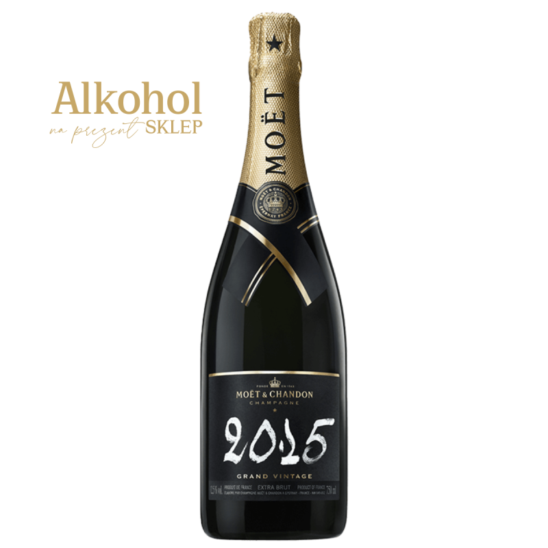 SZAMPAN MOËT & CHANDON GRAND VINTAGE 2015 0.75L