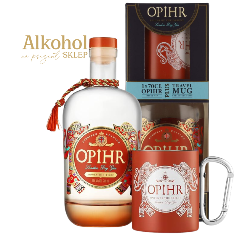 GIN OPIHR EUROPEAN EDITION 0.7L + KUBEK