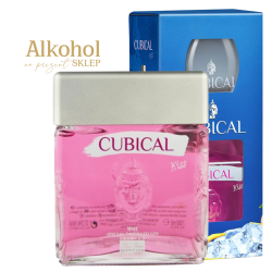 GIN CUBICAL KISS 0.7L + SZKLANKA