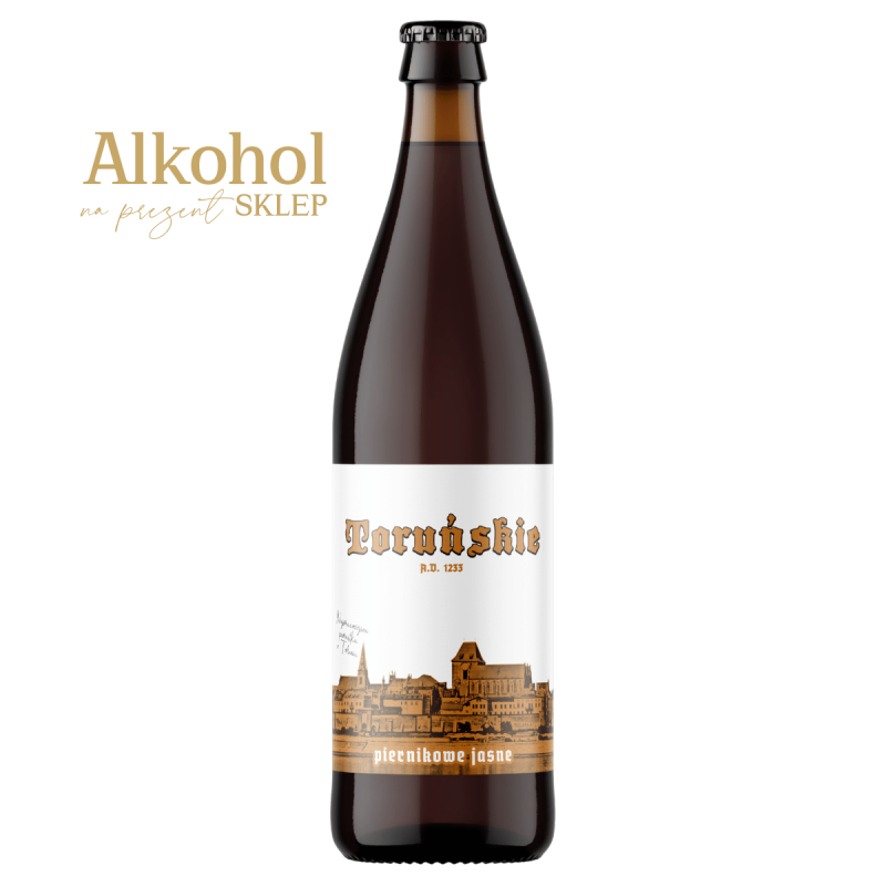 PIWO TORUŃSKIE PIERNIKOWE JASNE 0.5L