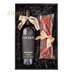 ZESTAW ŚWIĄTECZNY - WINO COCOON & CZEKOLADA