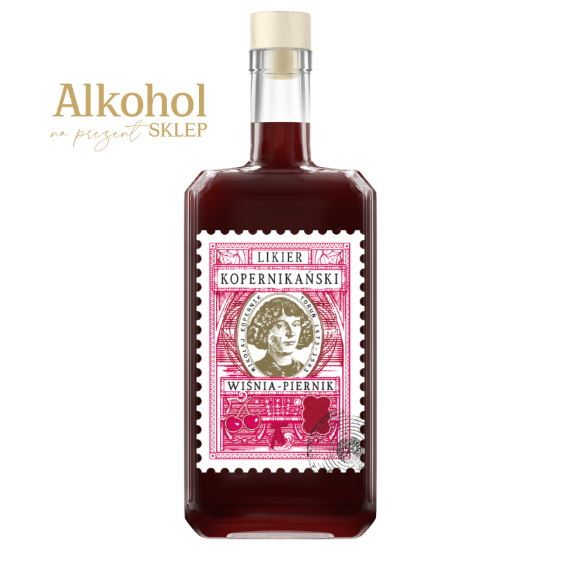 LIKIER KOPERNIKAŃSKI WIŚNIA-PIERNIK 0.5L
