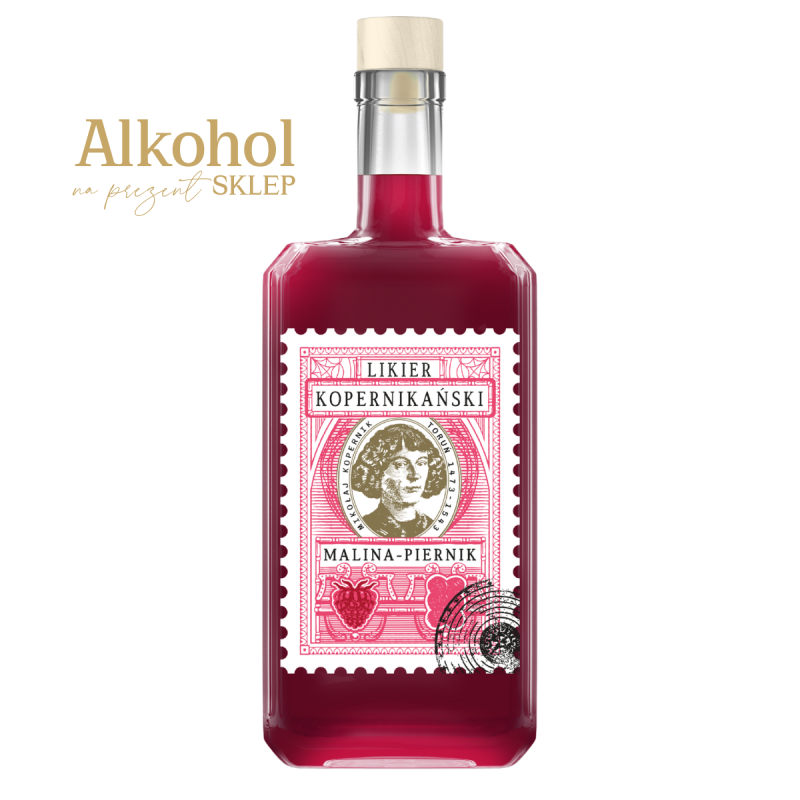 LIKIER KOPERNIKAŃSKI MALINA-PIERNIK 0.5L