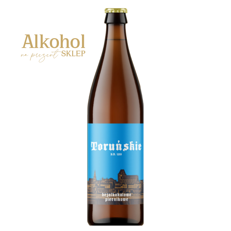 PIWO TORUŃSKIE PIERNIKOWE BEZALKOHOLOWE 0.5L