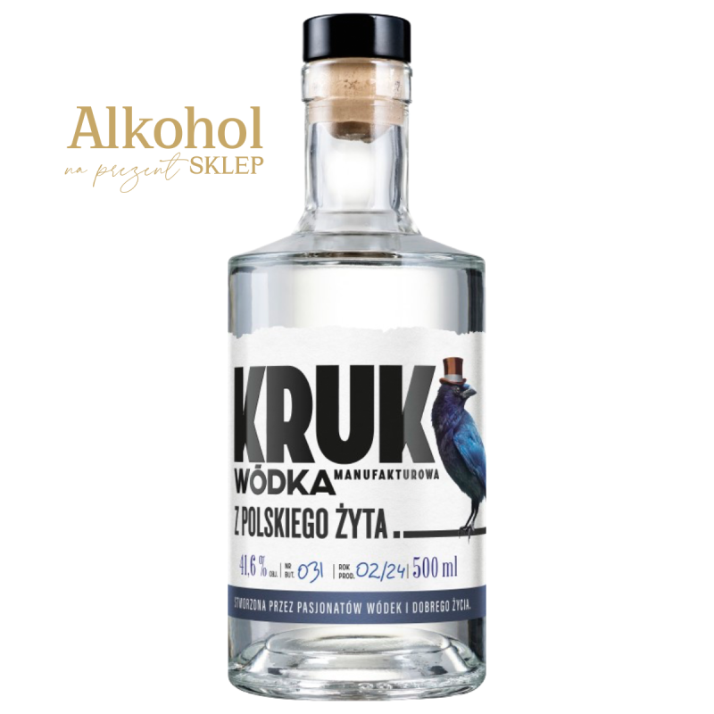 WÓDKA KRUK Z POLSKIEGO ŻYTA
