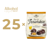 25 x PIERNIKI TORUŃSKIE Z NADZIENIEM ADVOCAT W CZEKOLADZIE 150g
