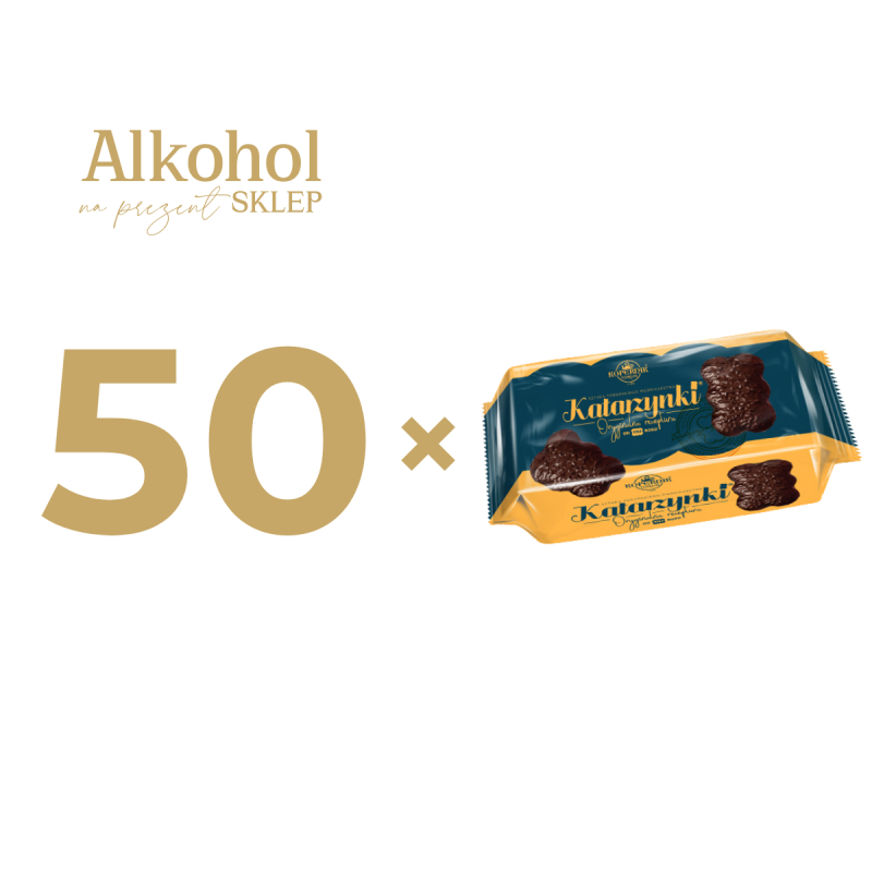 50 x KATARZYNKI W CZEKOLADZIE MAŁE 56g