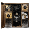 URODZINOWY ZESTAW WHISKY BALLANTINE'S 7YO 0.7L + CZEKOLADKI + PISTACJE + NERKOWCE + 2 SZKLANKI