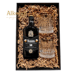 URODZINOWY ZESTAW WHISKY BALLANTINE'S 7YO 0.7L+ 2 SZKLANKI