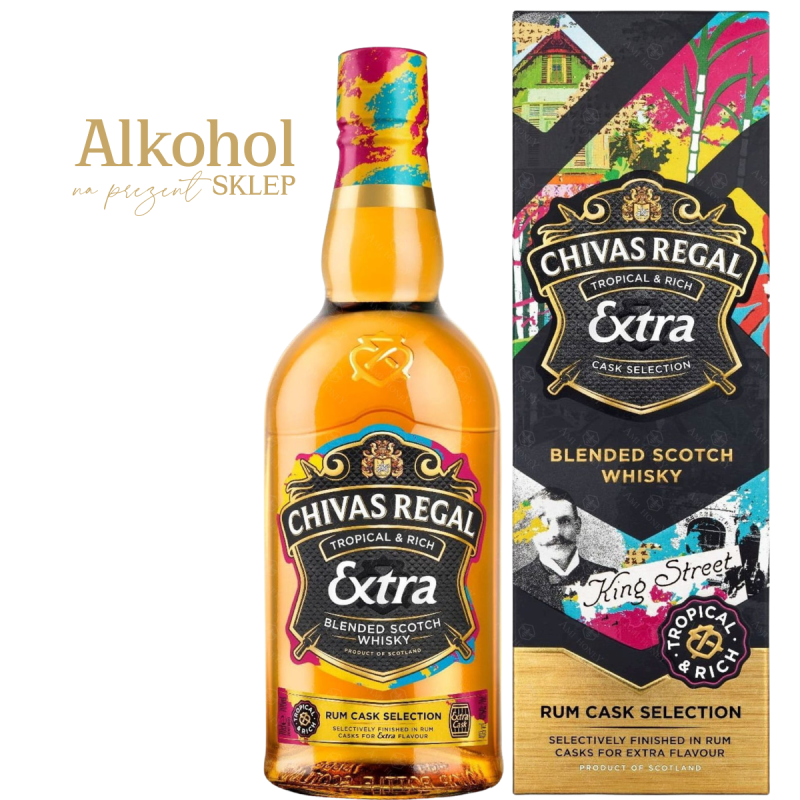 Whisky chivas to doskonały alkohol na prezent, który nada się zarówno na przyjęcia i domówki, jak i spotkania biznesowe.