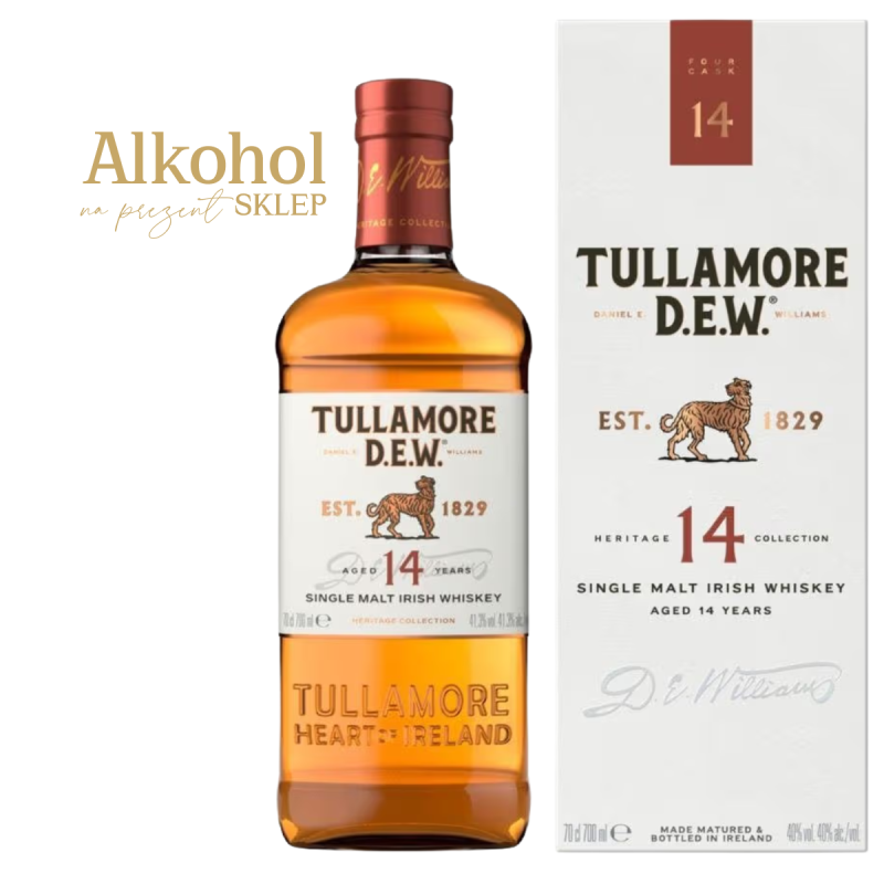 Delikatna irlandzka whisky odpowiednia na każdą okazję.