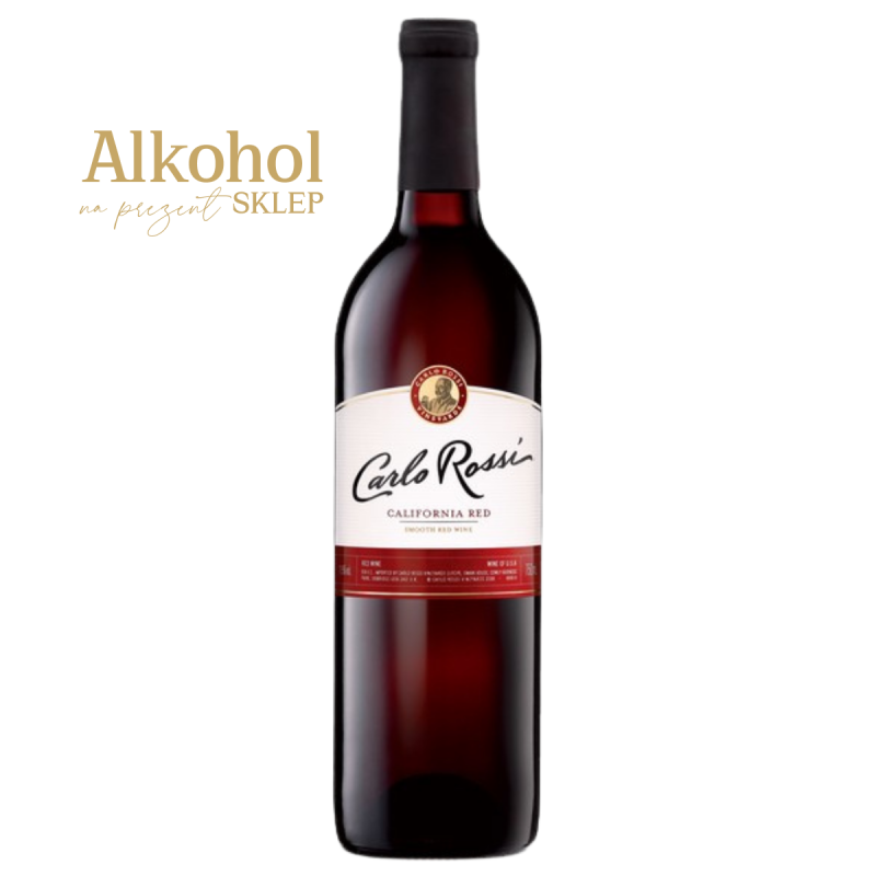 Carlo Rossi Red to wyśmienite wino w niskiej cenie.