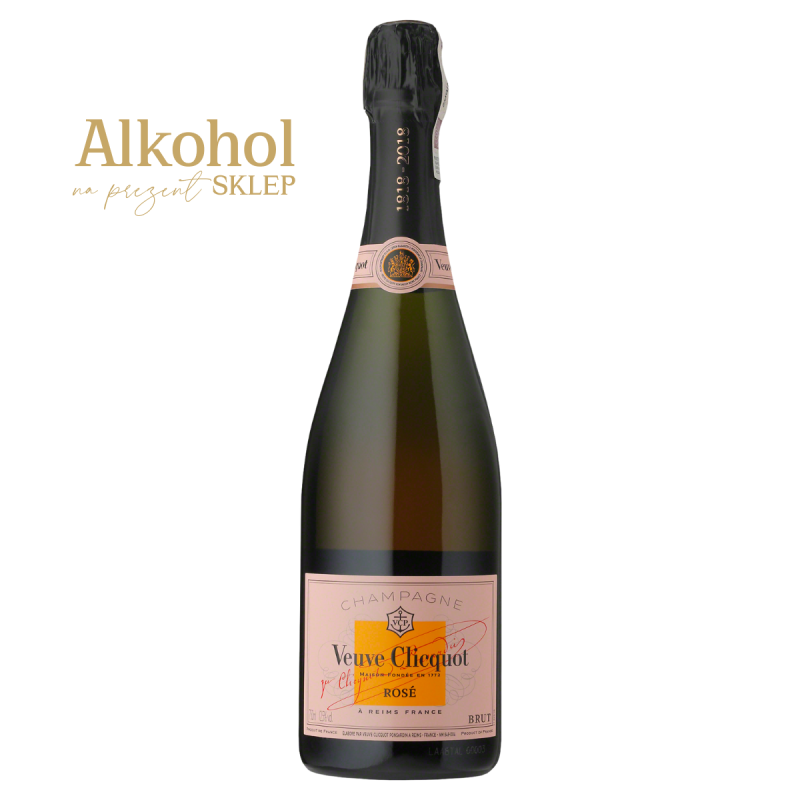 Pierwszy różowy szampan, który powstał z połączenia Veuve Clicquot Brut i czerwonego wina.