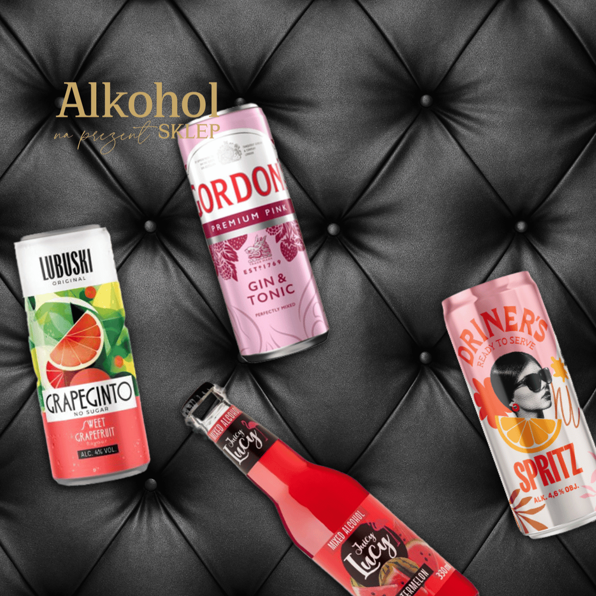 Otwórz i ciesz się smakiem gotowego drinka