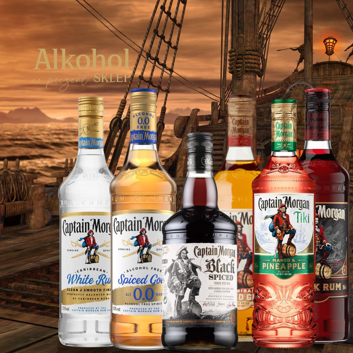 Ahoj Przygodo z Rumem Captain Morgan